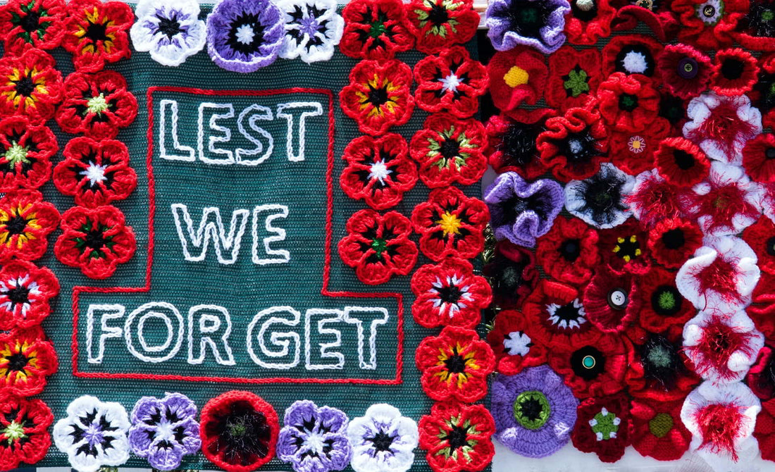 Anzac Day Poppies for Remembrance