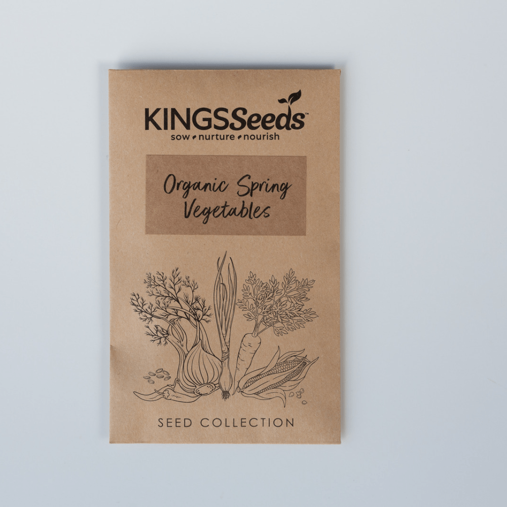 Buy Organic Spring Vegetables by Kings Seeds online - Kings Seeds NZ