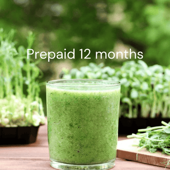 12 Month Prepaid Microgreen Seed Subscription (includes 11 months shipping)