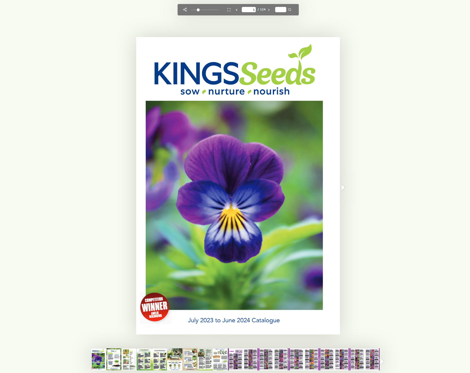 Catalogue Kings Seeds NZ