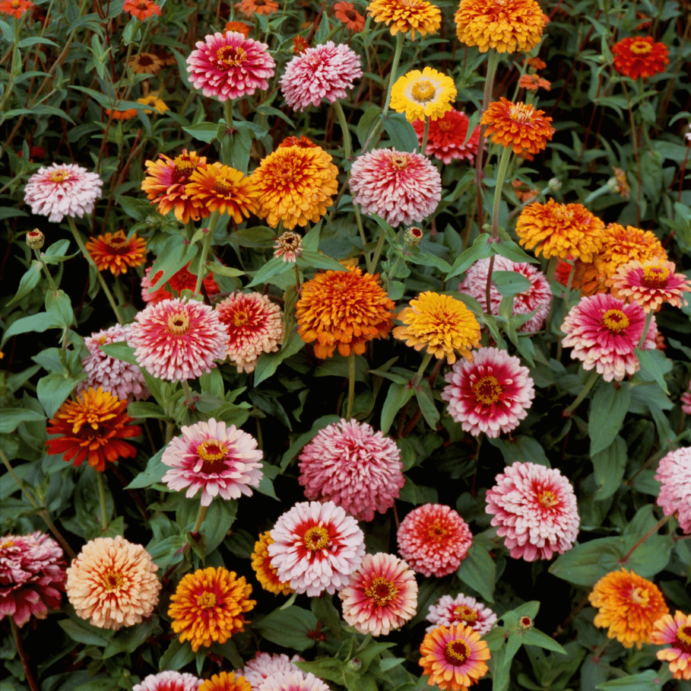 Buy Zinnia Candy Cane by Kings Seeds online Kings Seeds NZ